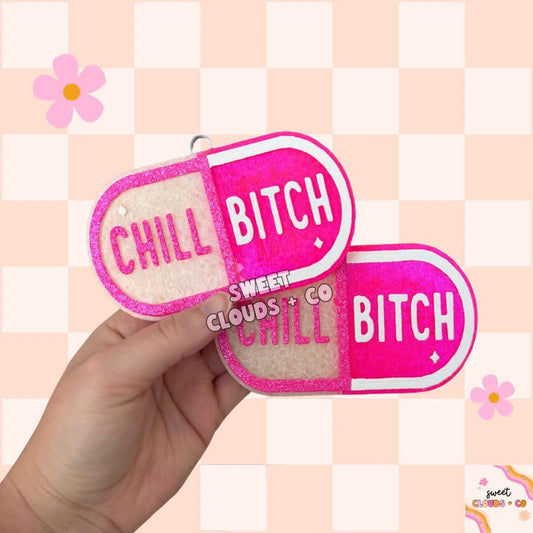 Chill Bitch Freshie Silicone Mold