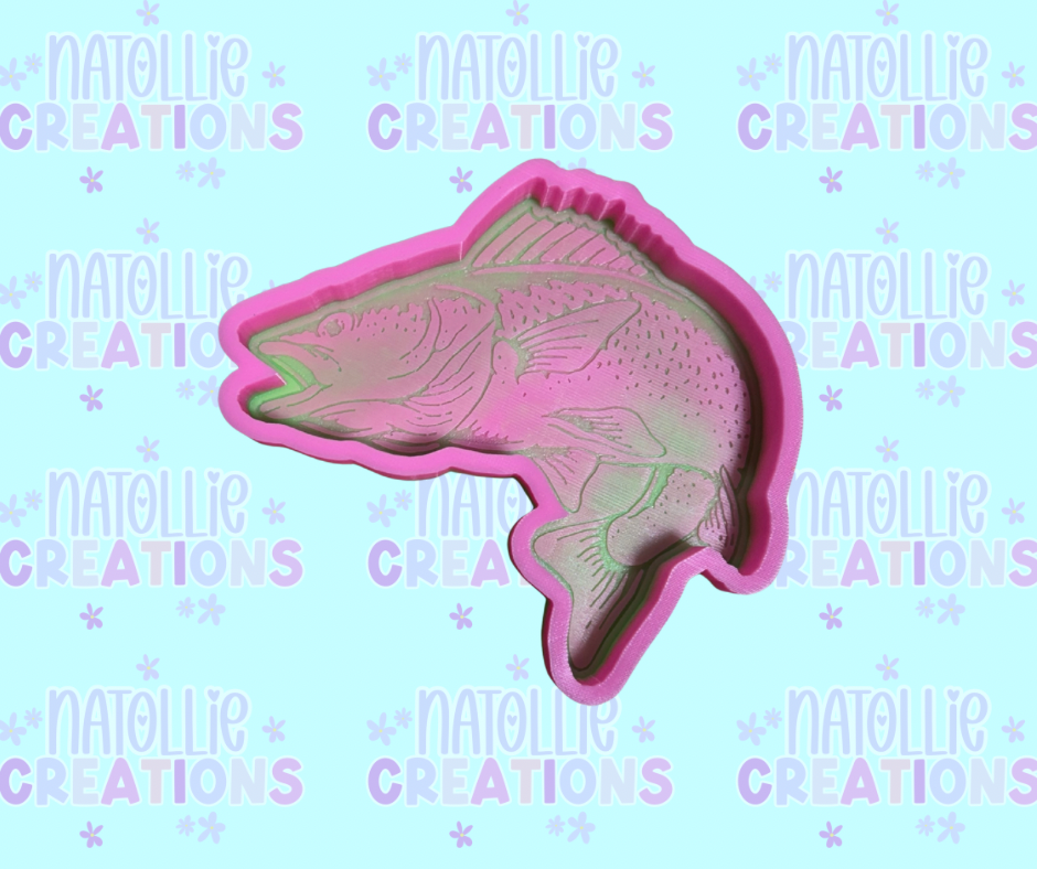 Walleye Fish Freshie Silicone Mold