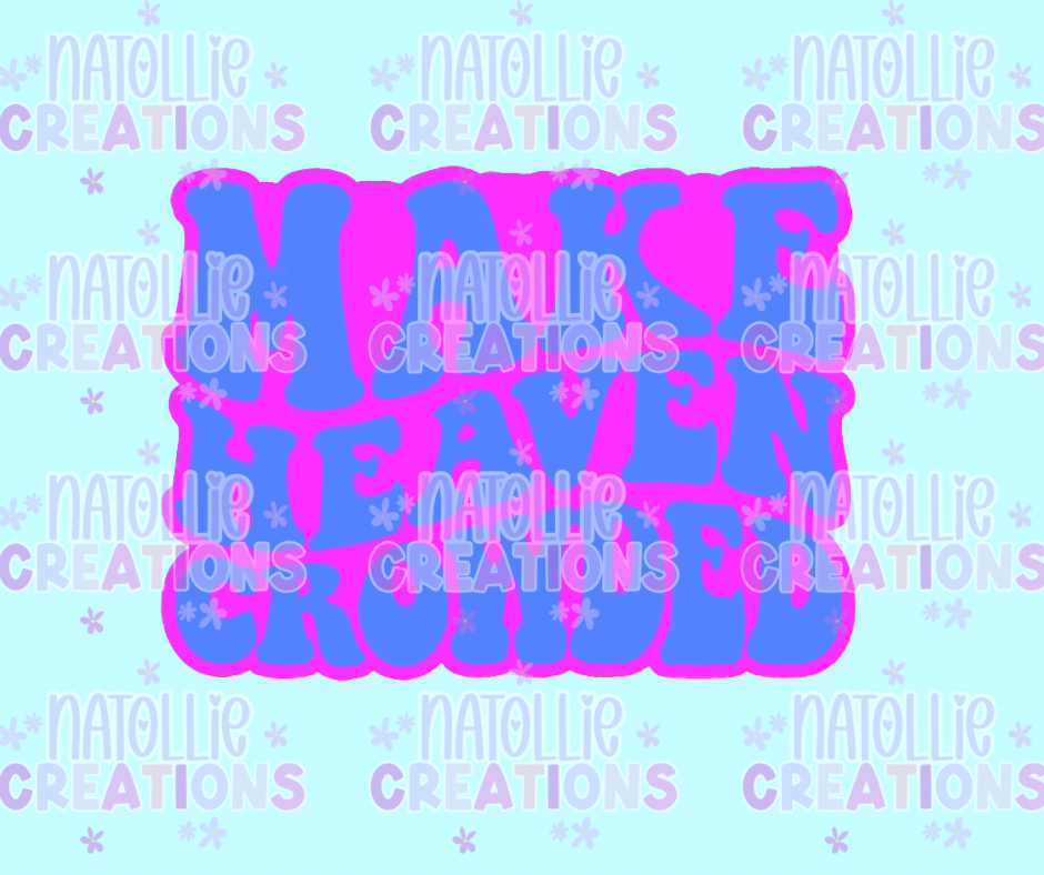 Make Heaven Crowed Freshie Silicone Mold