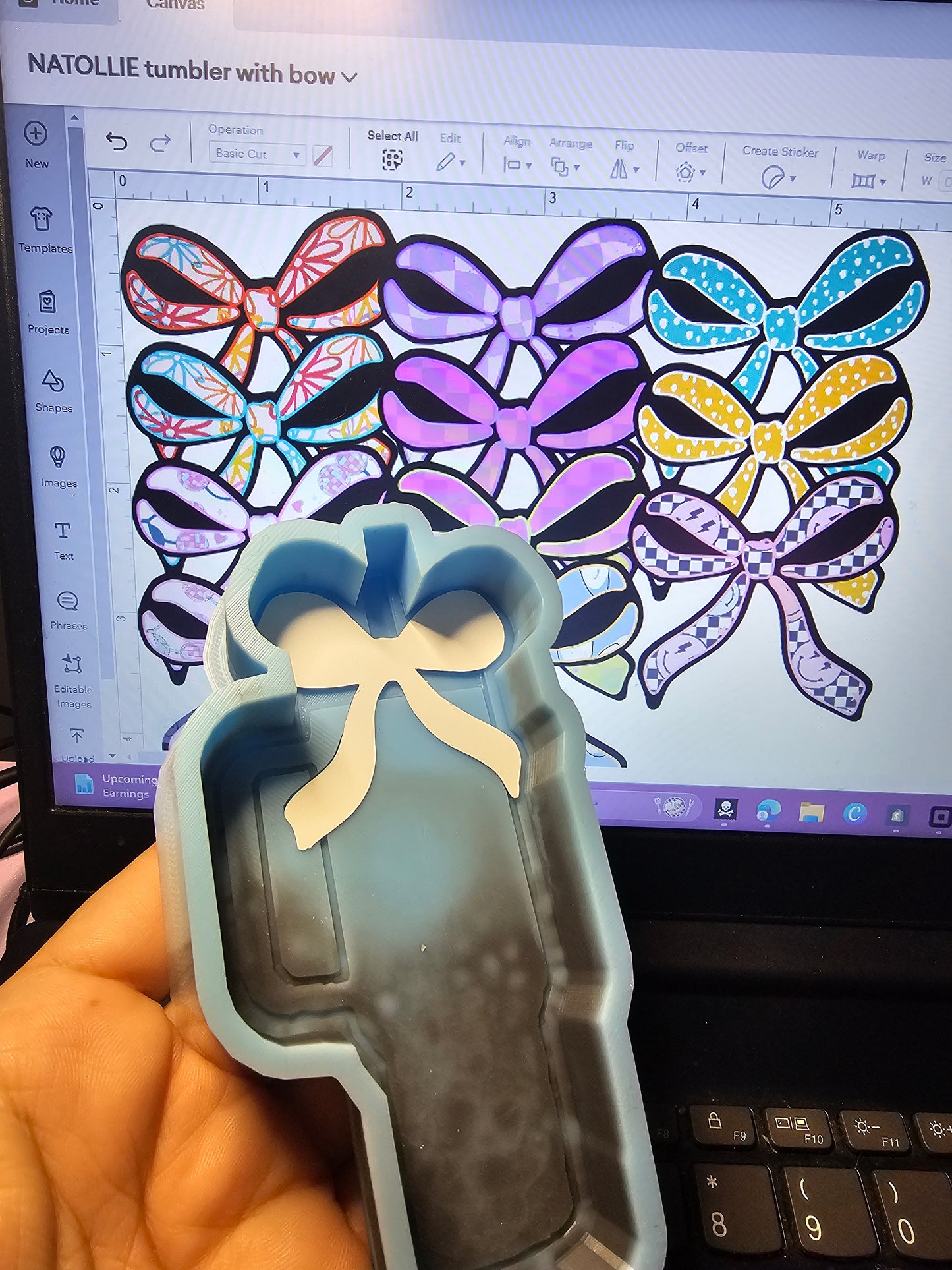 Tumbler With Bow