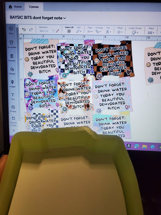 Don't Forget To Drink Water