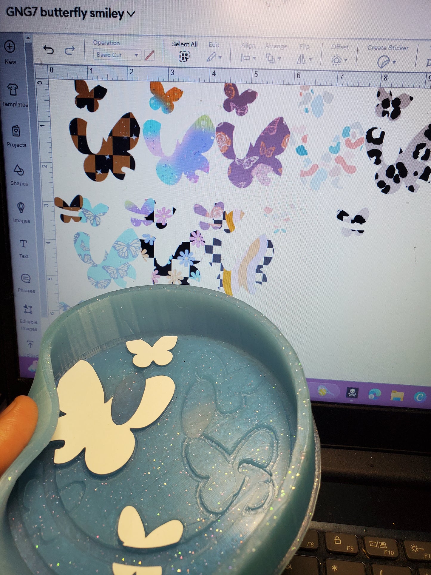 Butterfly Smiley