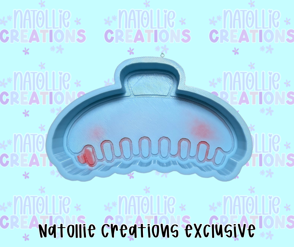 Claw Clip Freshie Silicone Mold