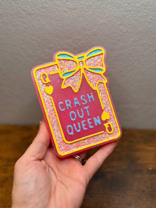 Crash Out Queen Insert Freshie Silicone Mold