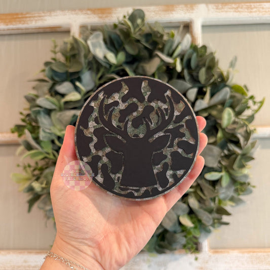 Camo Deer Insert Freshie Silicone Mold