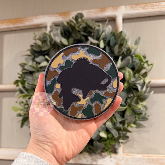 Camo Fish Insert Freshie Silicone Mold