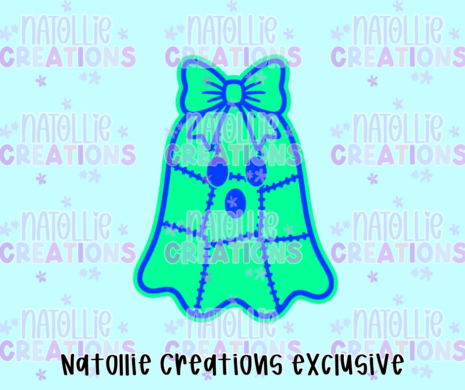 Patchwork Ghost Freshie Silicone Mold
