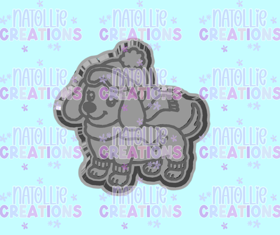 Winter Wiener Dog Freshie Silicone Mold