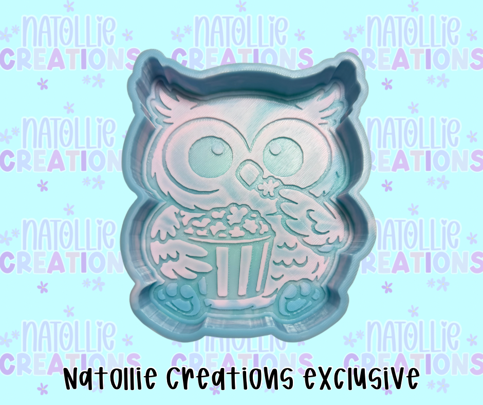 Popcorn Owl Freshie Silicone Mold