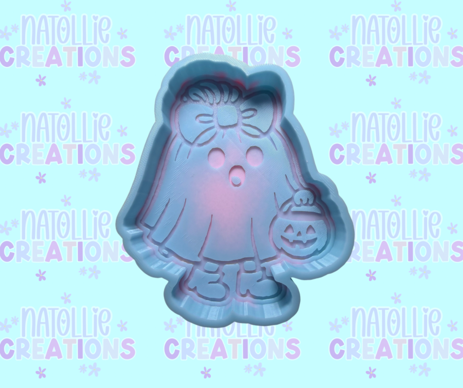 Little Miss Trick Or Treat Freshie Silicone Mold