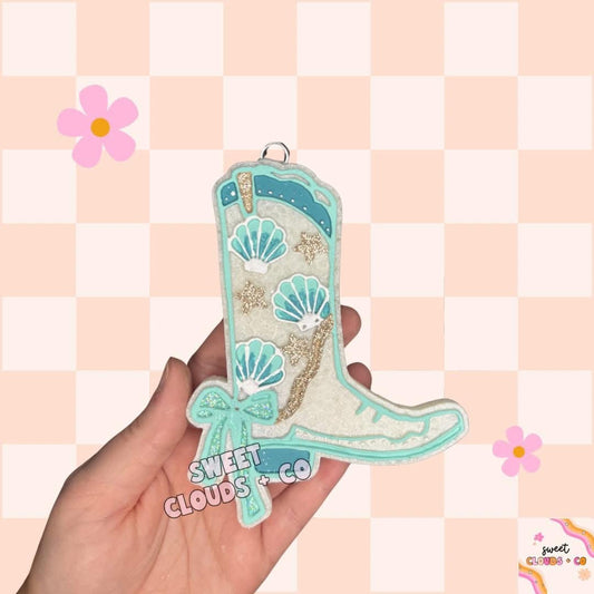 Summer Cowboy Boot Freshie Silicone Mold
