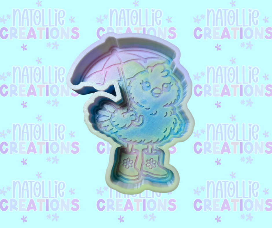 Umbrella Chicken Freshie Silicone Mold