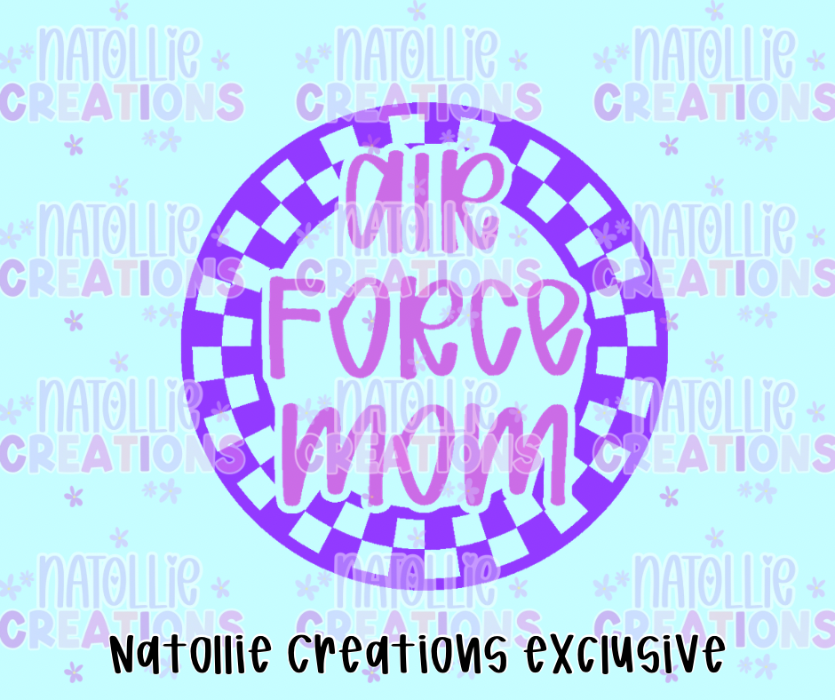 Air Force Mom Insert Freshie Silicone Mold