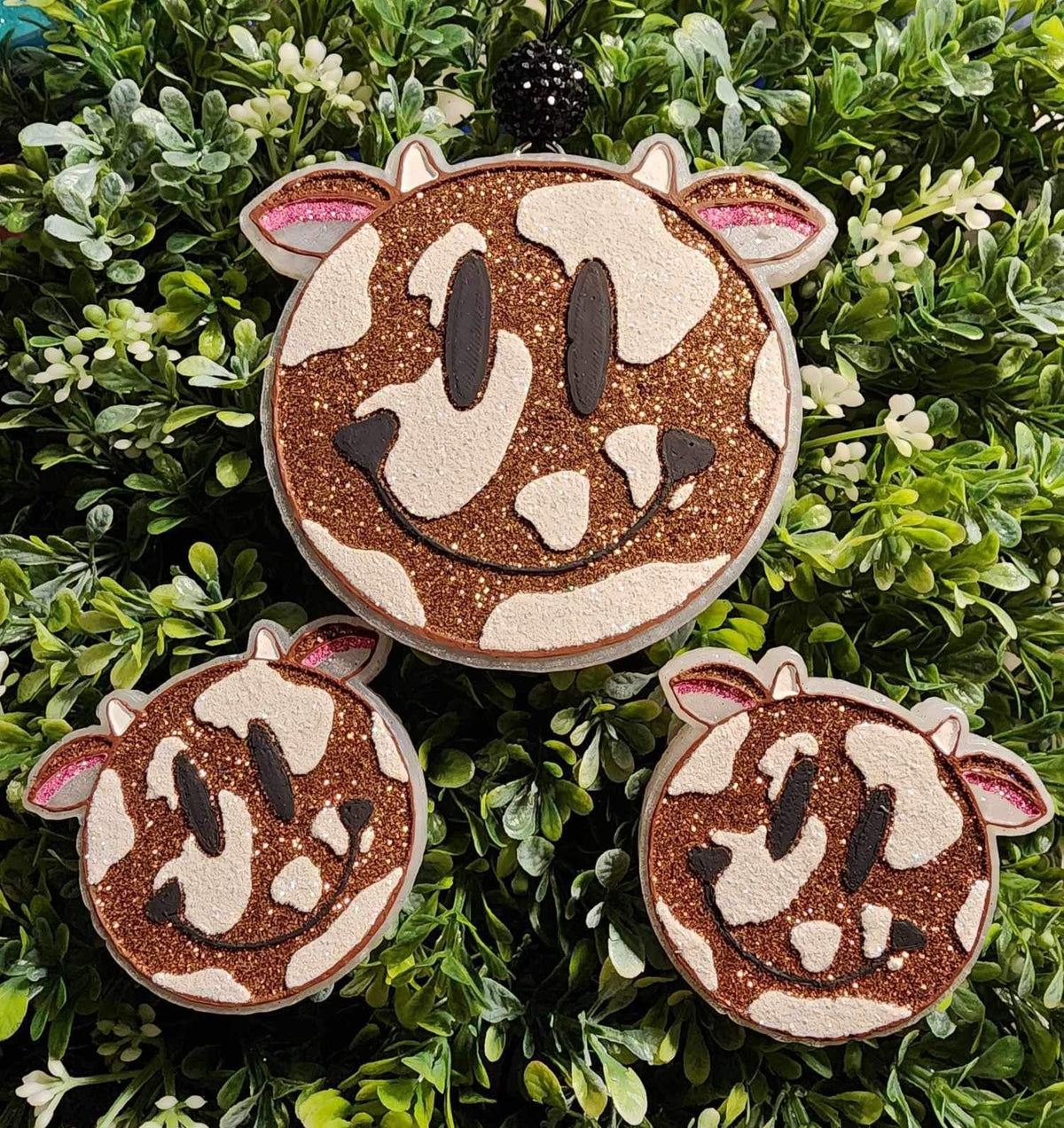 Cow Smiley Freshie Silicone Mold