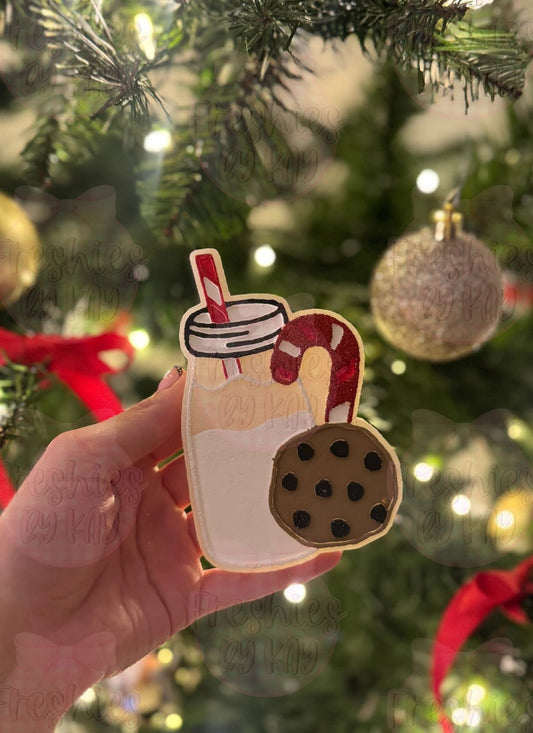 Milk, Candy Cane & Cookie Freshie Silicone Mold