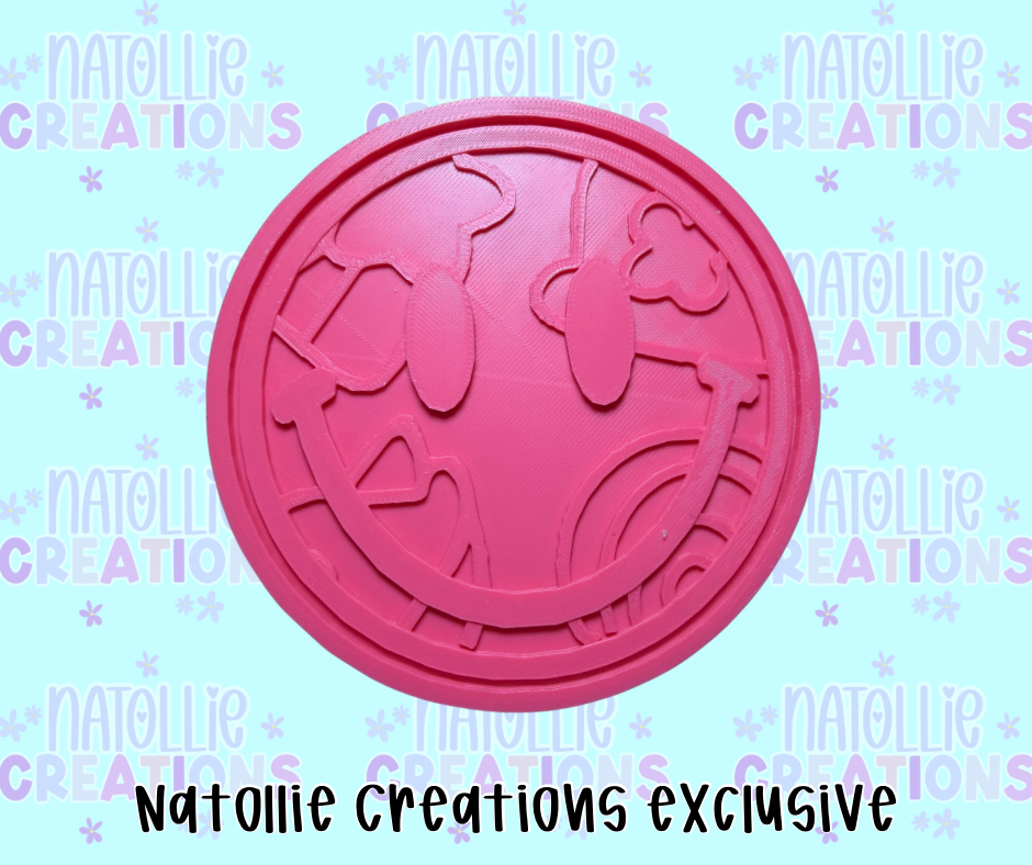 Lucky Charm Smiley Insert Freshie Silicone Mold