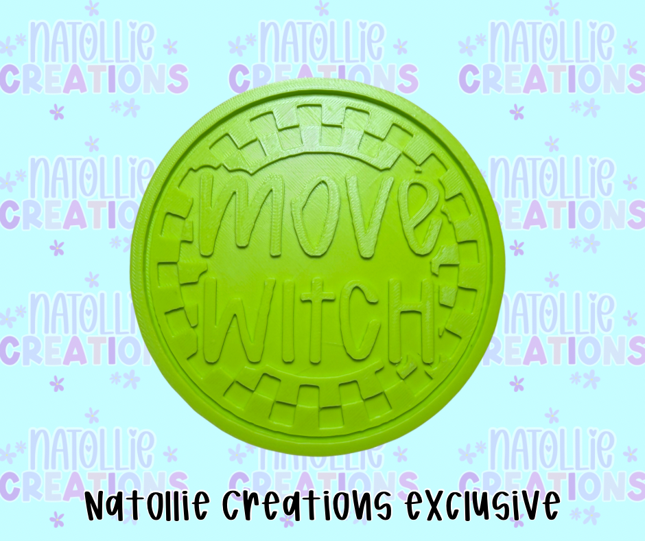 Move Witch Insert Freshie Silicone Mold