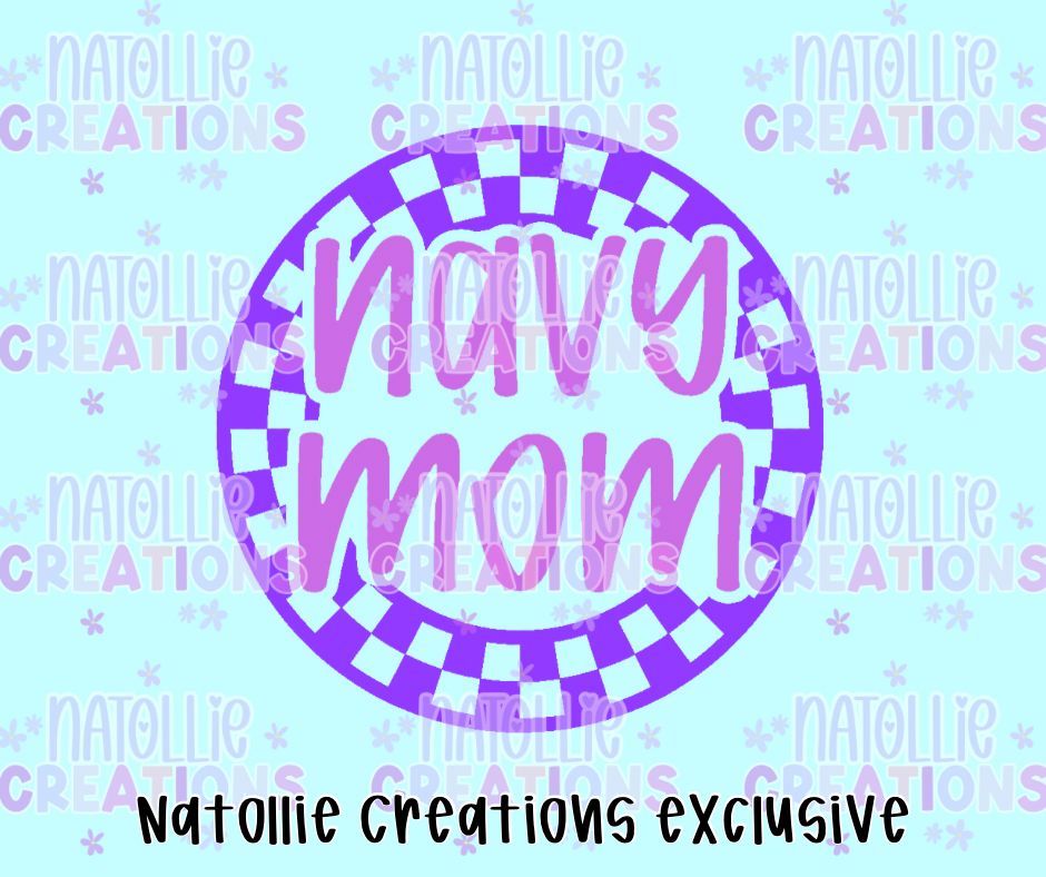 Navy Mom Insert Freshie Silicone Mold