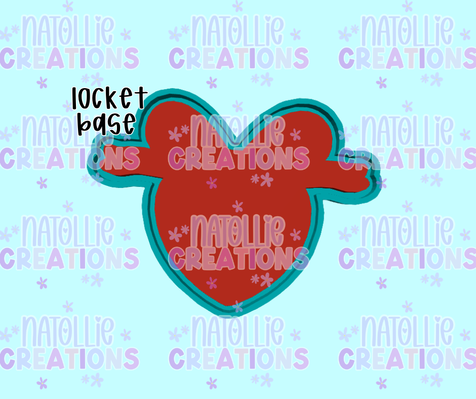 Locket Base Freshie Silicone Mold