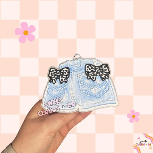 Shorts W/ Bow Freshie Silicone Mold