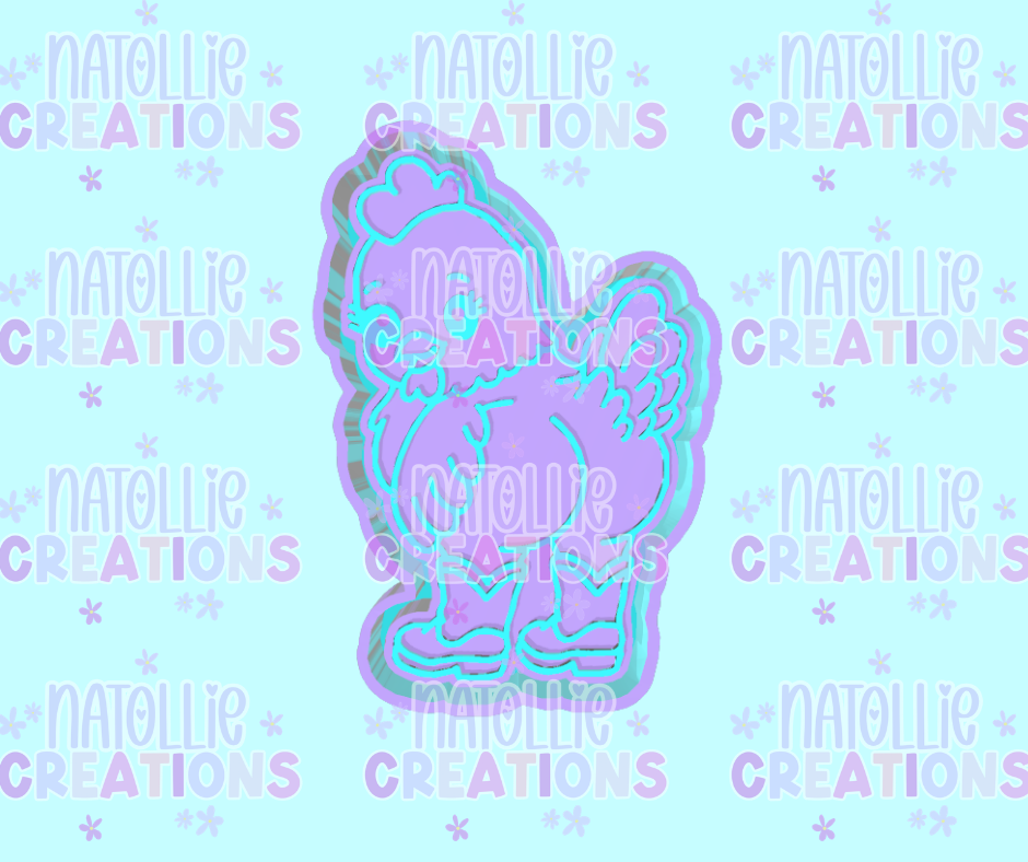 Chicken Butt Freshie Silicone Mold