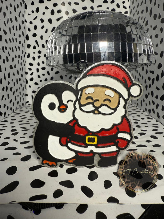 Santa / Penguin Freshie Silicone Mold