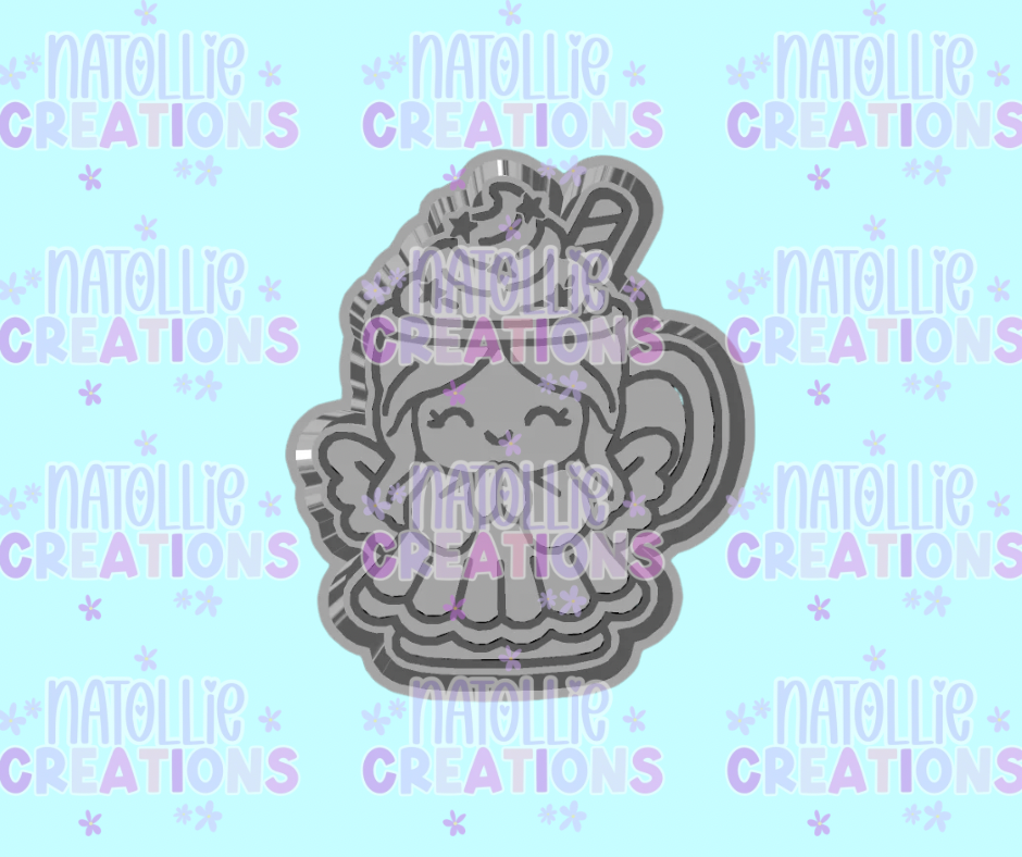 Angel Mug Freshie Silicone Mold