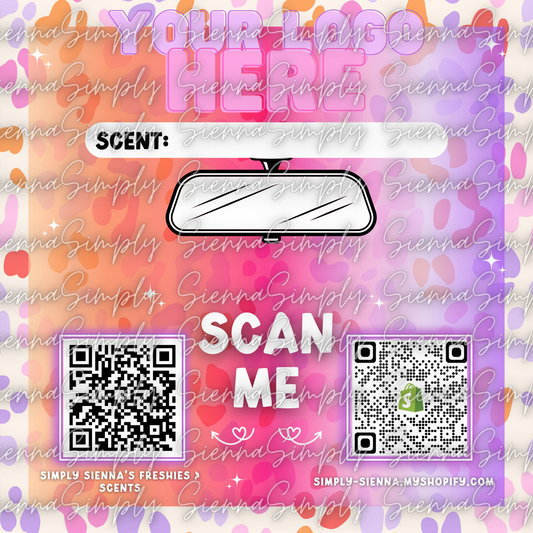 Girly Leopard Print Bag Inserts