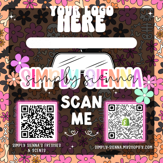 Floral Skeletons Bag Inserts