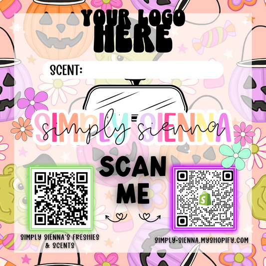 Frankenstein & Pumpkins Bag Inserts