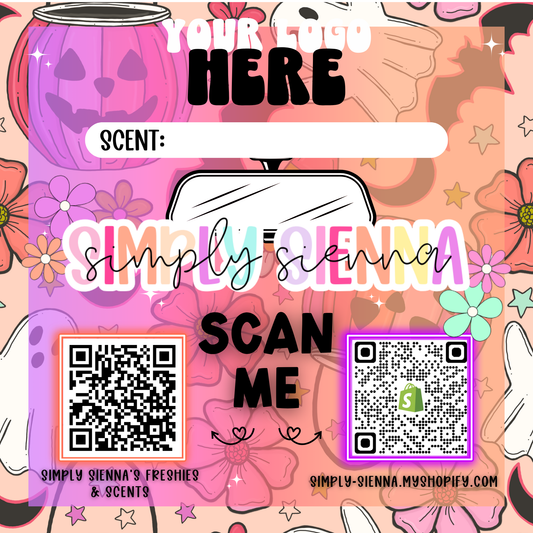 Ghosts & Pumpkins Bag Inserts