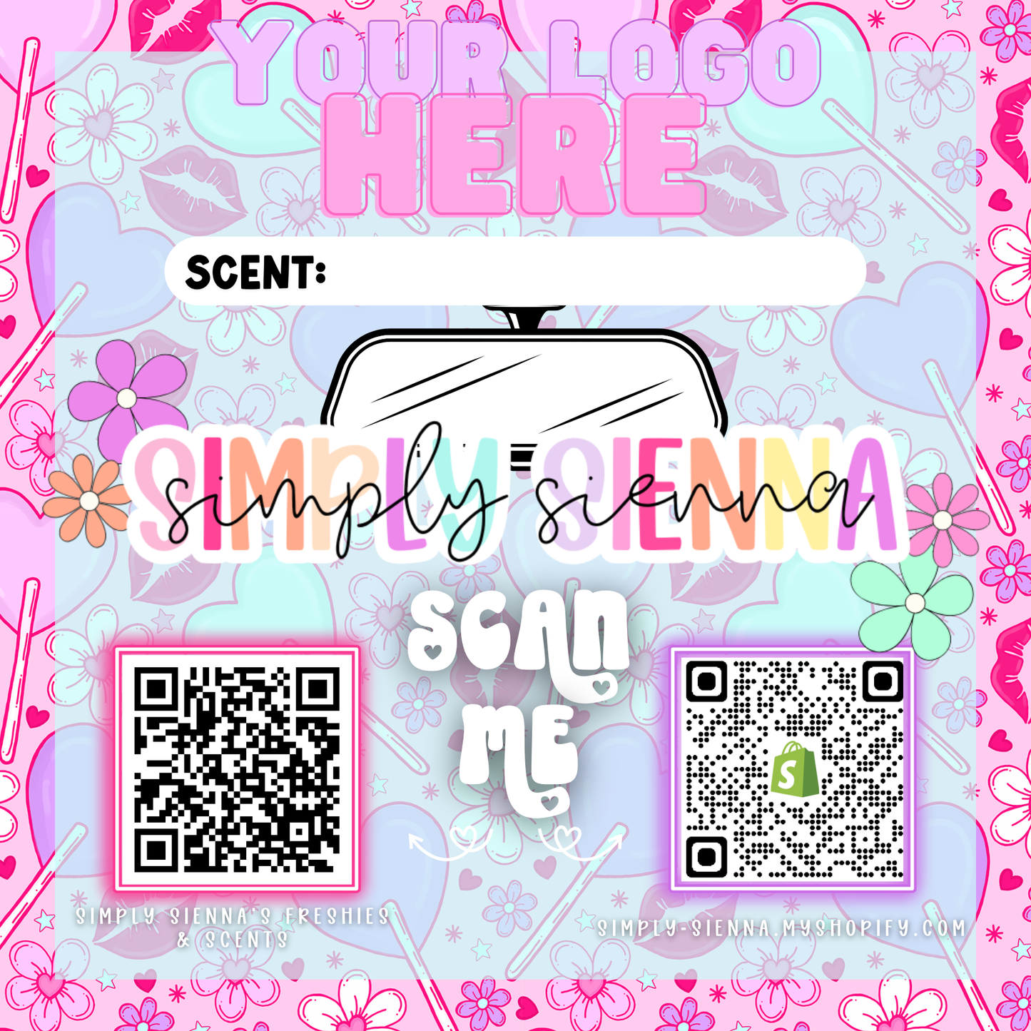 LIPS & LOLLIPOPS Bag Inserts - VALENTINE