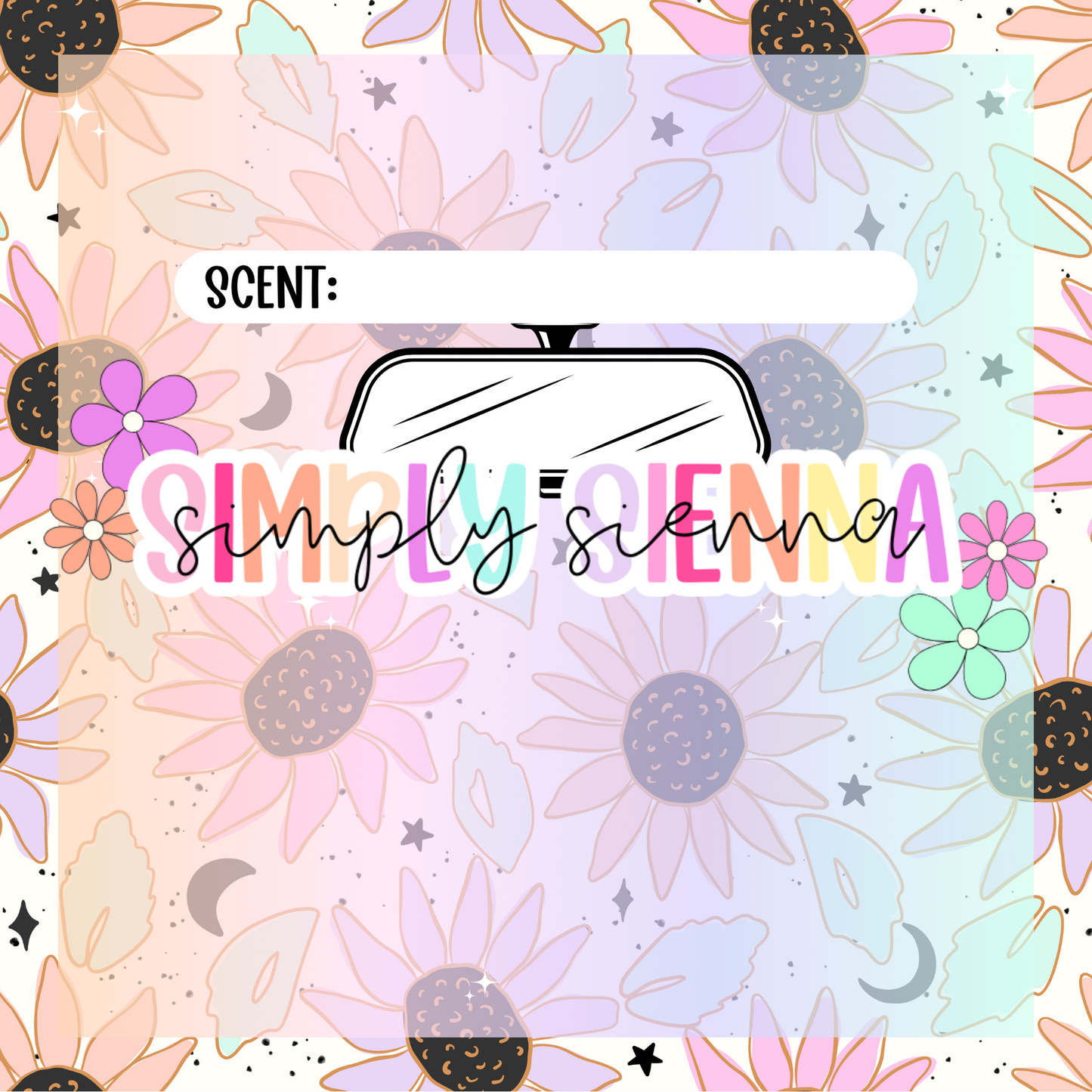Witchy Flowers Bag Inserts