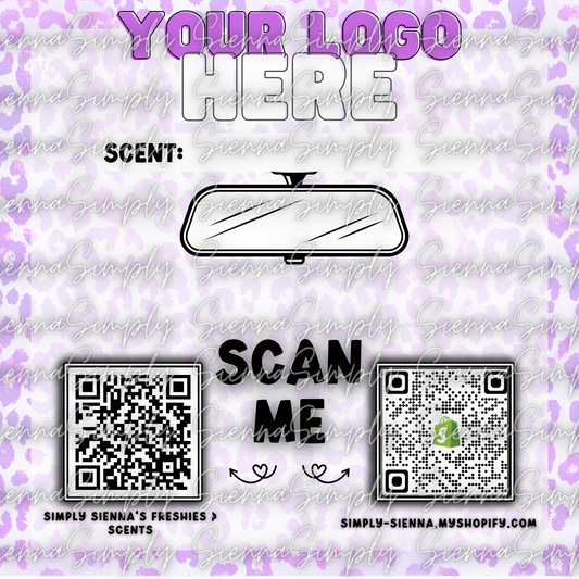 Purple Leopard Bag Inserts