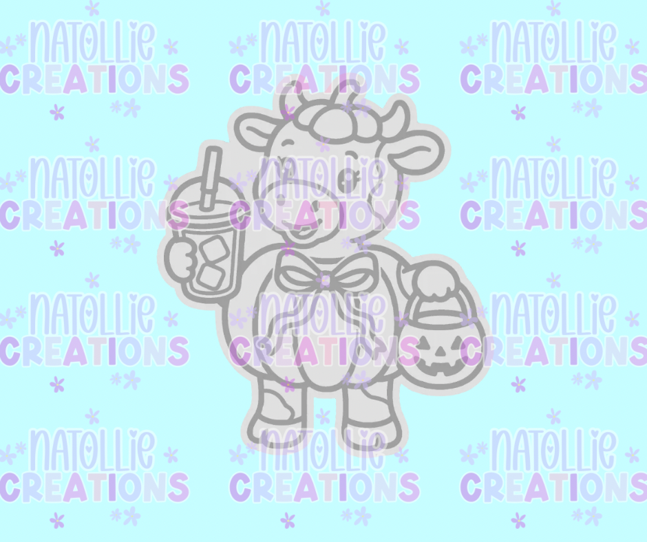 Pumpkin Cow Freshie Silicone Mold