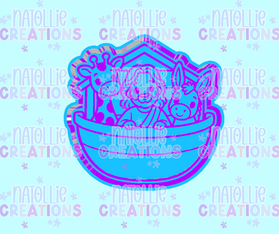 Noah’s Ark Freshie Silicone Mold
