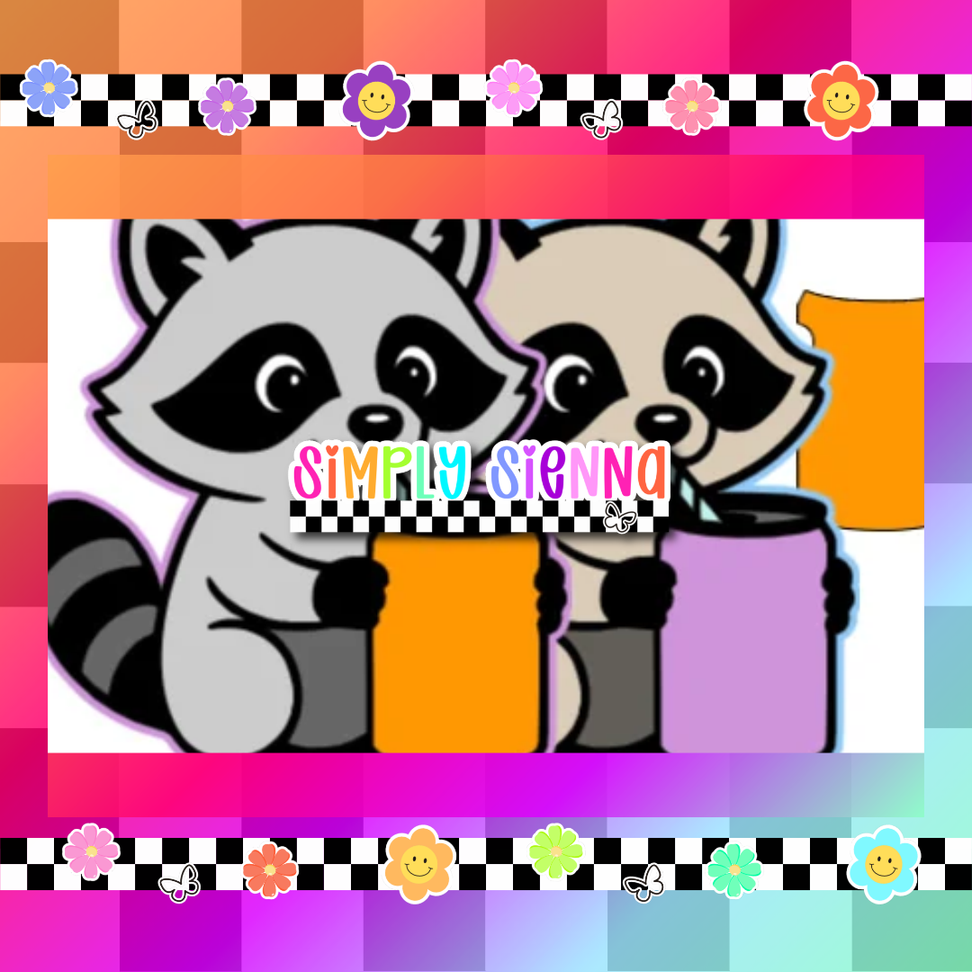 Raccoon With Can - NATOLLIE CREATIONS