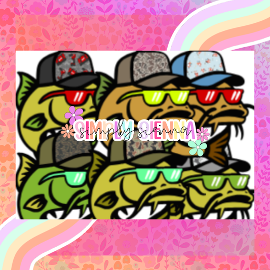 Cool Catfish - WHIMSICAL WIFFS