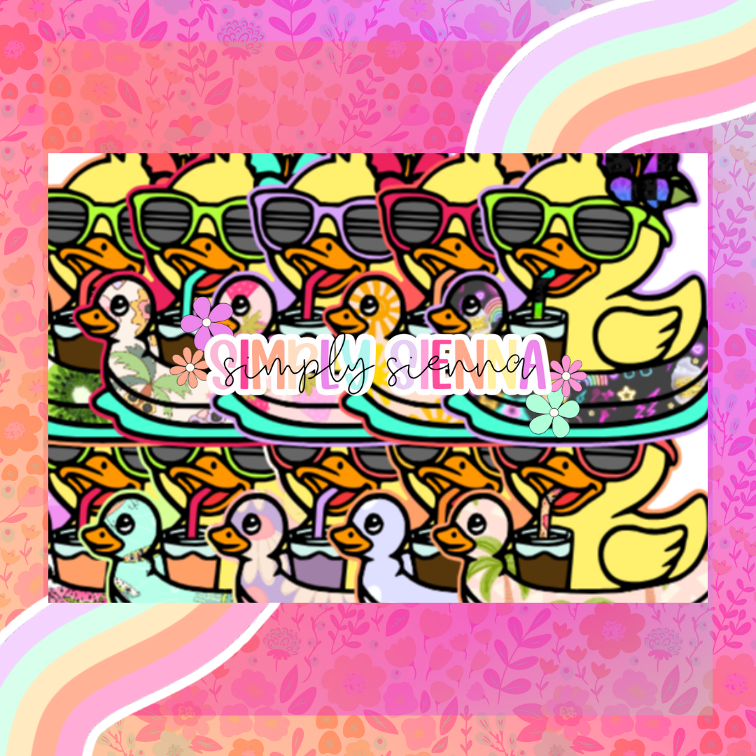 Duckie In A Floatie - WHIMSICAL WIFFS