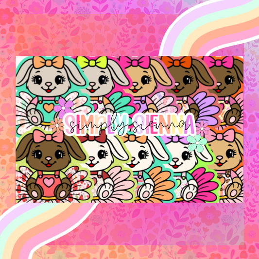 Cute Bunny On A Leaf - LOVE PRAY FRESHIES