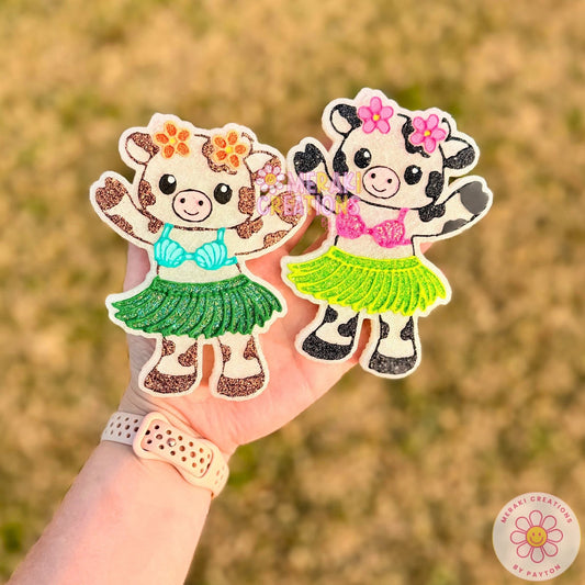 Hula Cow Freshie Silicone Mold