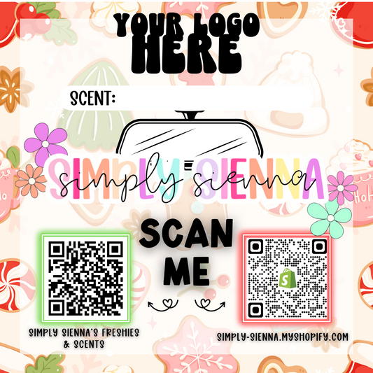 Christmas Cookie Bag Inserts