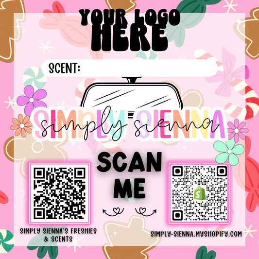 Christmas Treats Bag Inserts