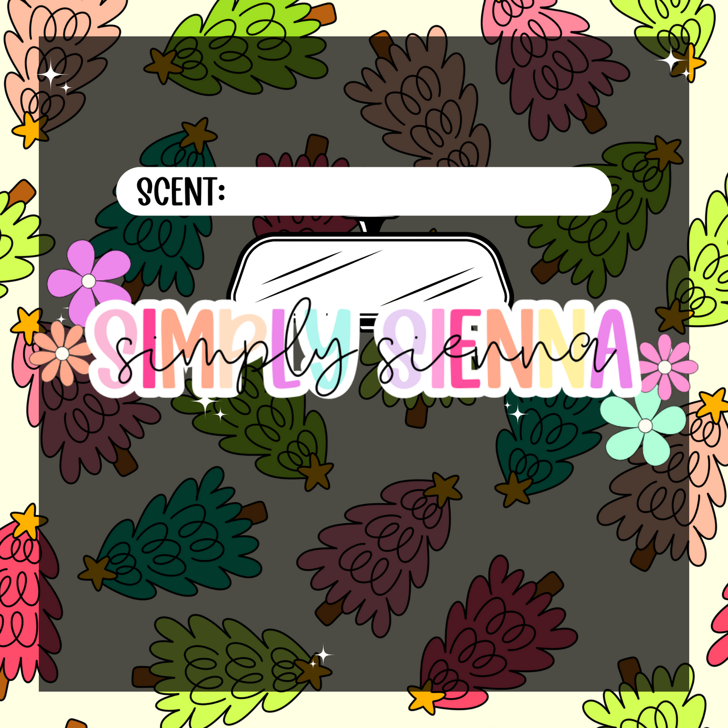 Colorful Trees Bag Inserts