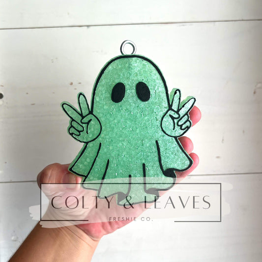 Peace Ghost Freshie Silicone Mold