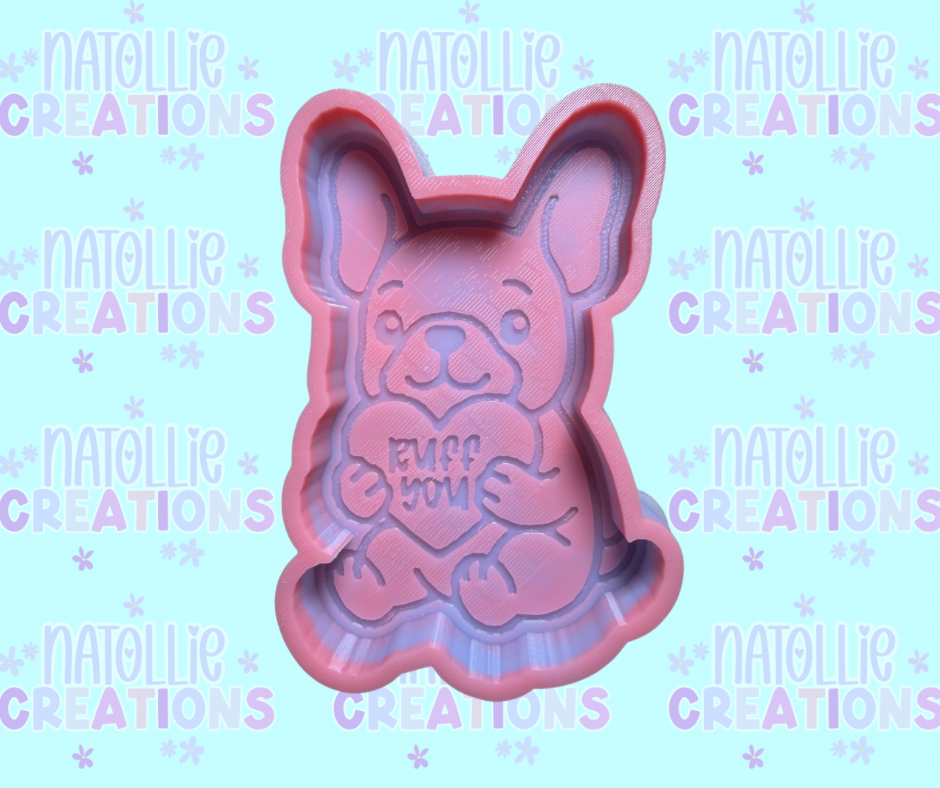 Ruff You Frenchie Freshie Silicone Mold