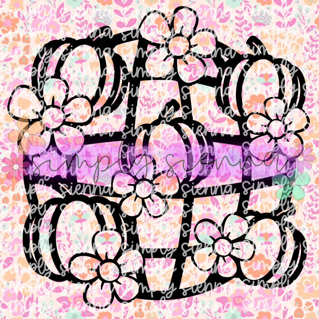 Disco With Pumpkins PNG