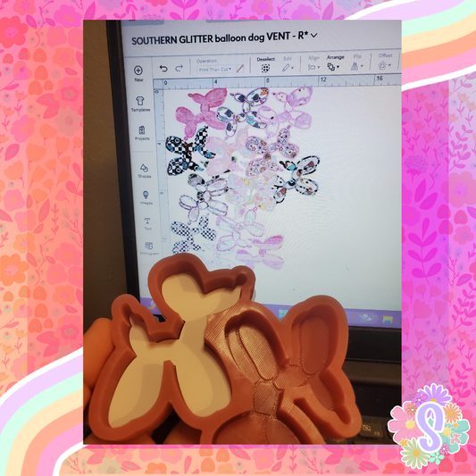 Balloon Dog - SOUTHERN GLITTER MOLDS
