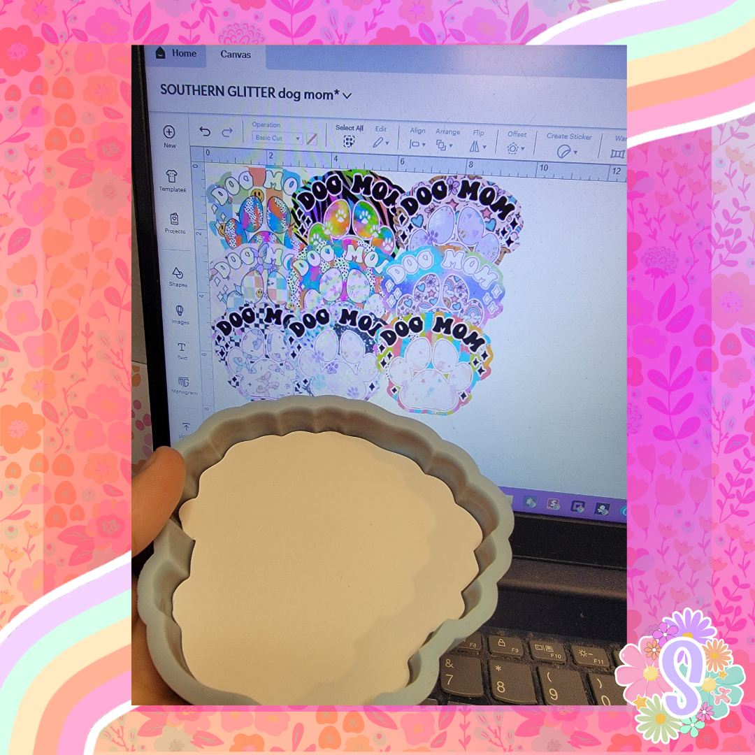 Dog Mom - SOUTHERN GLITTER MOLDS