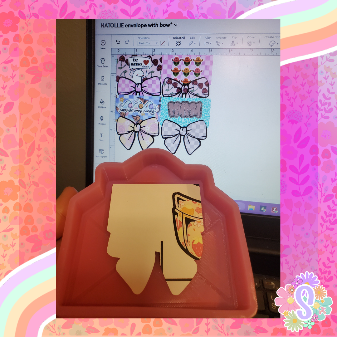Envelope With Bow - NATOLLIE CREATIONS